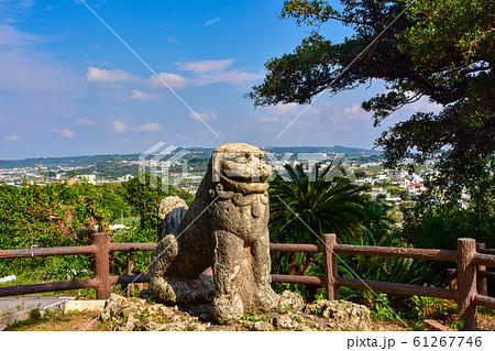 富盛の石彫大獅子 61267746