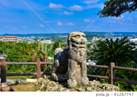 富盛の石彫大獅子 61267747