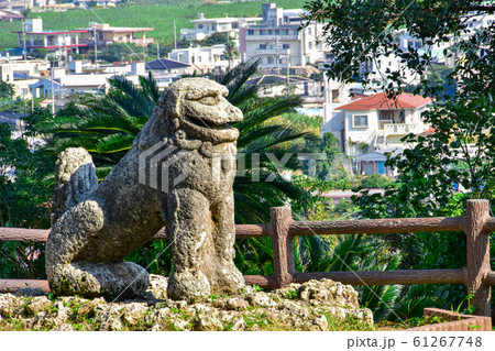 富盛の石彫大獅子 61267748