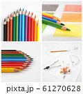Colorful pencils, collage for your design 61270628