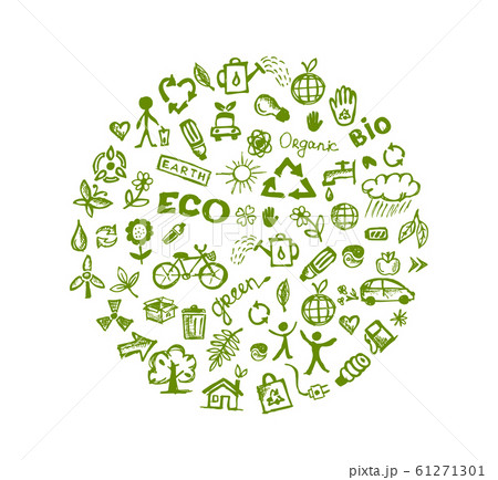 Green ecology background for your design Green ecology background for your design 61271301