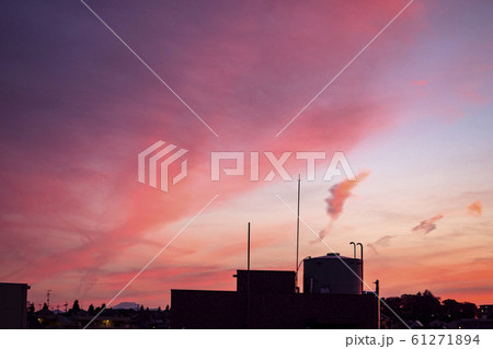 夕焼け空 夕焼け空 61271894