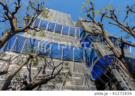 マンション外壁工事 61272839