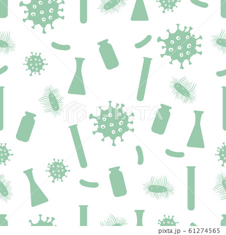 Pattern Virus Bacteria Germ flask Science Medicine 61274565