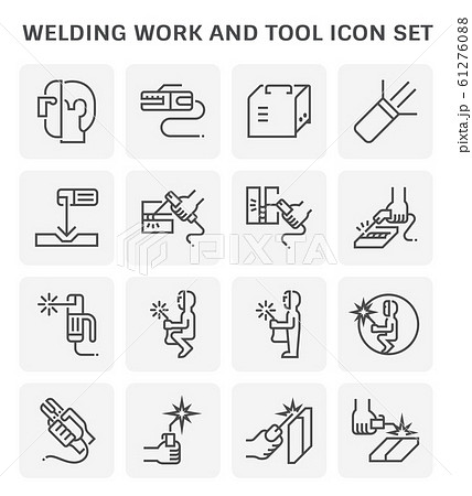 welding work icon welding work icon 61276088