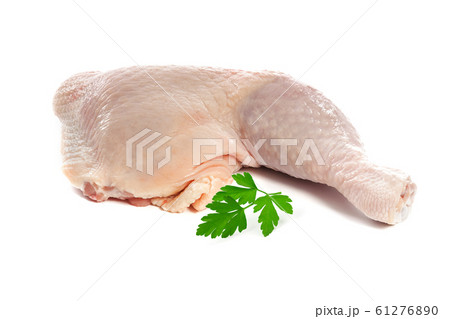 Raw chicken leg Raw chicken leg 61276890