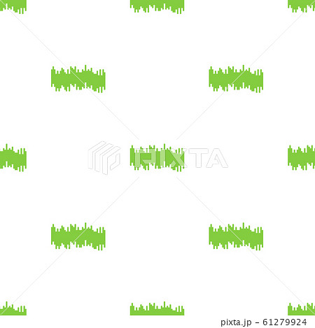 Seamless pattern with abstract green grass 61279924