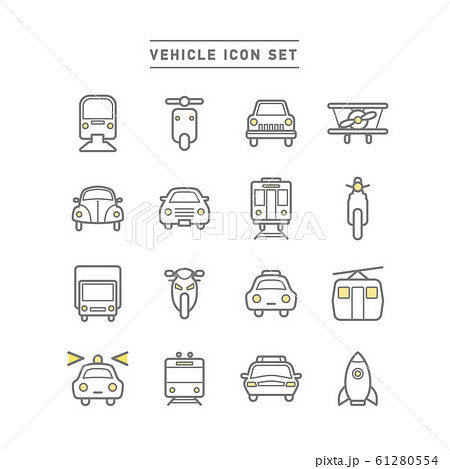 VEHICLE ICON SET VEHICLE ICON SET 61280554
