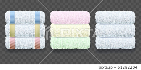 Stacks of towels hygiene 61282204