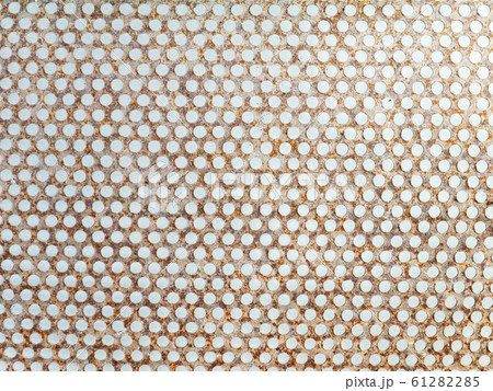 Rusty iron grille Rusty iron grille 61282285