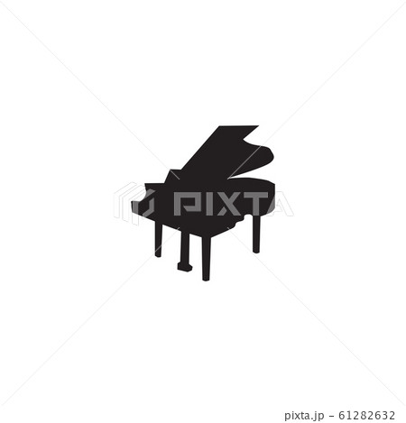 Piano logo icon design vector template Piano logo icon design vector template 61282632