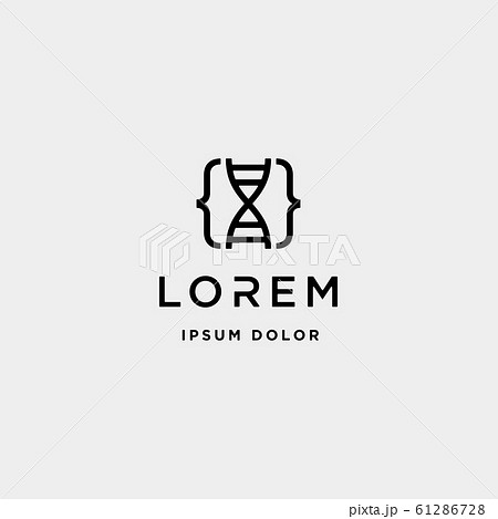 dna code logo design molecule coding vector symbol 61286728
