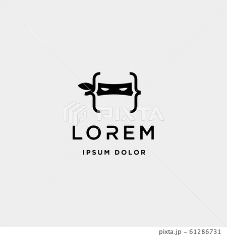 ninja code logo design vector programmer symbol ninja code logo design vector programmer symbol 61286731
