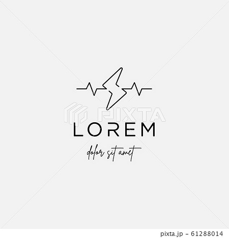 medical flash logo vector design icon isolated 61288014