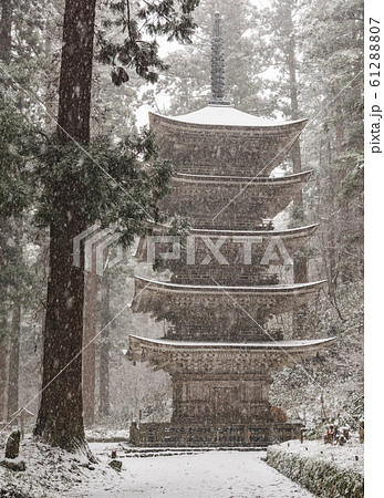 羽黒山　五重塔 61288807