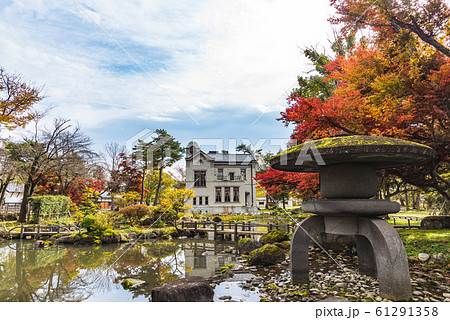 旧池田氏庭園の紅葉 61291358