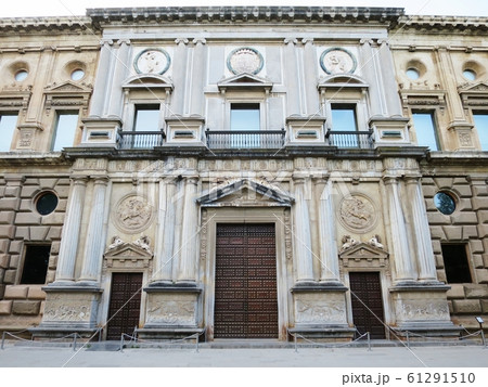 カルロス5世宮殿の写真素材