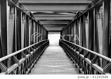 Walking steel bridge Walking steel bridge 61292686