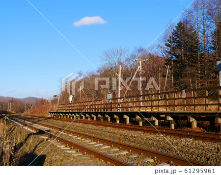 根室本線古瀬駅ホーム 根室本線古瀬駅ホーム 61295961