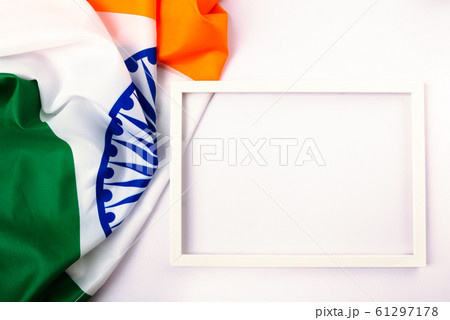 Indian republic day, flat lay top view, Indian Indian republic day, flat lay top view, Indian 61297178