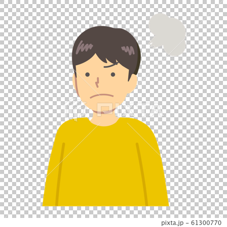 An angry boy - Stock Illustration [61300770] - PIXTA