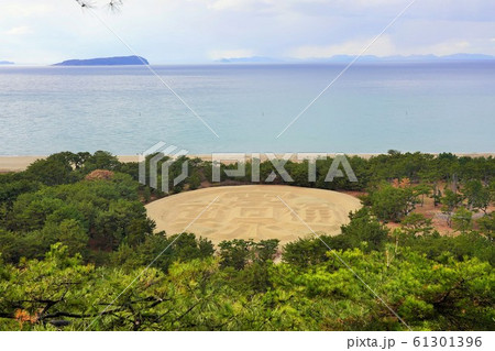 銭形砂絵(香川県・観音寺市) 銭形砂絵(香川県・観音寺市) 61301396