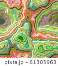 marble agate stony seamless pattern green orange 61303963
