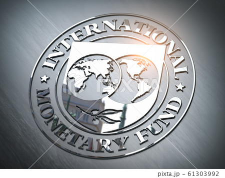 IMF International Monetary Fund symbol or sign. 61303992