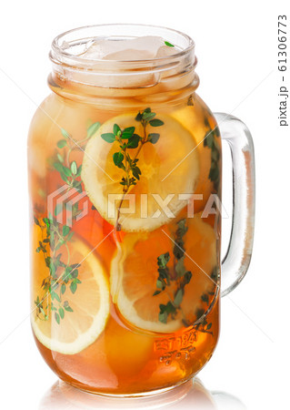 Iced thyme lemon tea jar, paths 61306773