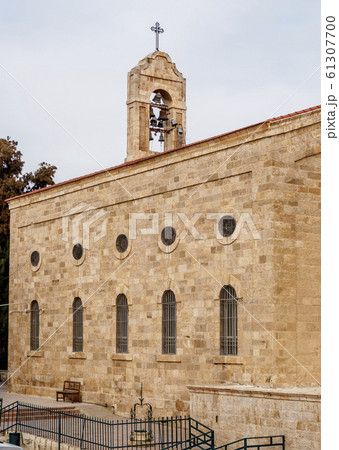 Greek Orthodox Basilica in Madaba, Jordan 61307700