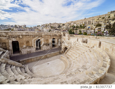Roman Odeon in Amman, Jordan Roman Odeon in Amman, Jordan 61307737