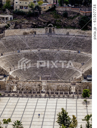 Roman Theater in Amman, Jordan Roman Theater in Amman, Jordan 61307738