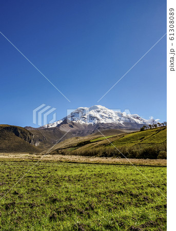 Chimborazo Volcano in Ecuador Chimborazo Volcano in Ecuador 61308089