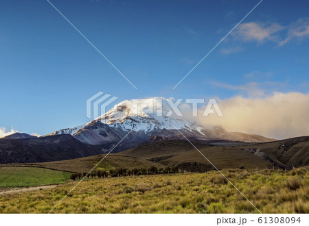 Chimborazo Volcano in Ecuador Chimborazo Volcano in Ecuador 61308094