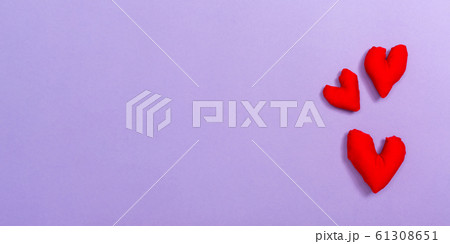 Heart cushions Valentine's day theme Heart cushions Valentine's day theme 61308651