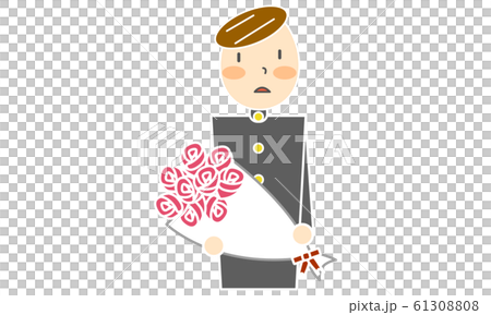 卒業式の男の子パターン 61308808