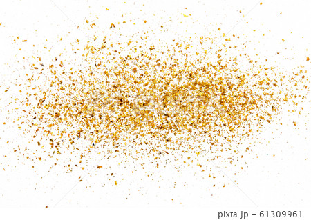Golden glitter texture on white abstract Golden glitter texture on white abstract 61309961