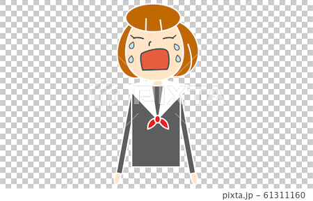 卒業式の女の子パターン 61311160