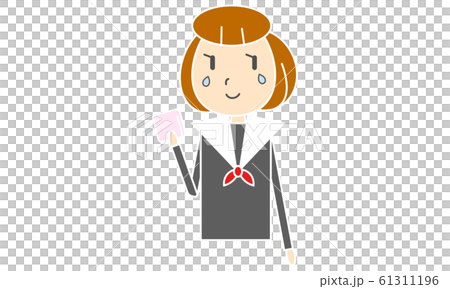 卒業式の女の子パターン 61311196