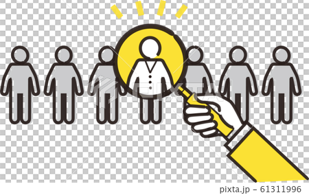 採用、人事のイラストイメージ 61311996