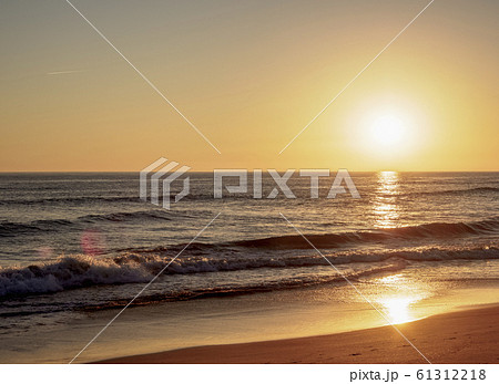 Faro Beach in Algarve, Portugal 61312218