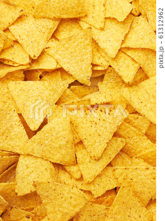 Background of Mexican nachos chips 61312962