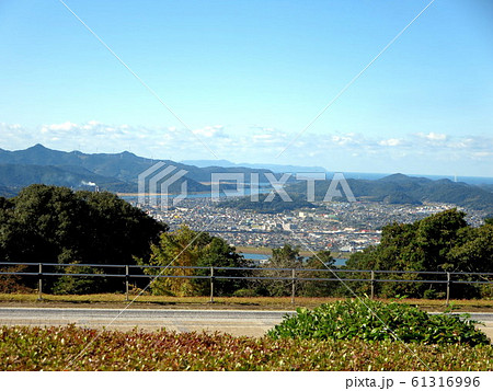 寺山より見下ろす川内川光景(薩摩川内市） 61316996