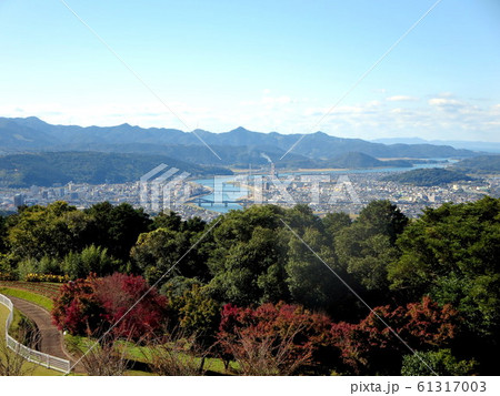 寺山より見下ろす川内川光景(薩摩川内市） 61317003
