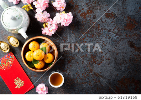 Chinese new year festival decorations Chinese new year festival decorations 61319169