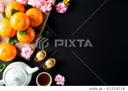 Chinese new year festival decorations  61319218