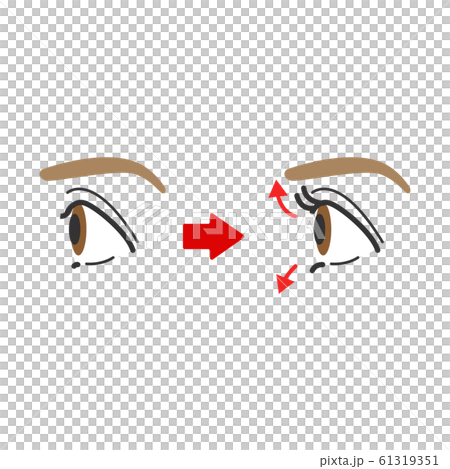 Eyelash extensions Eyelashes Before After 61319351