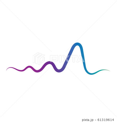 Sound waves vector illustration Sound waves vector illustration 61319614