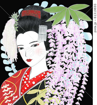 藤娘 黒 藤娘 黒 61319693