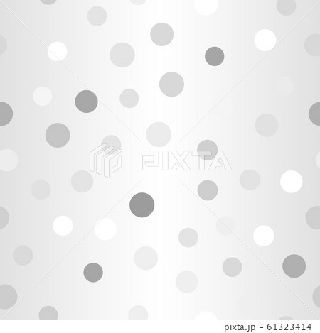 Gradient polka dot pattern. Seamless vector 61323414